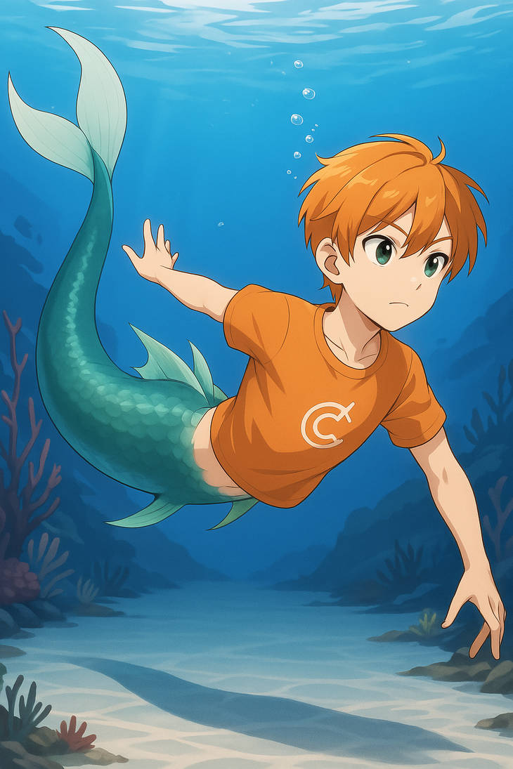 Merboy Octopus Merboy of the Ocean by Spikeomeo on DeviantArt