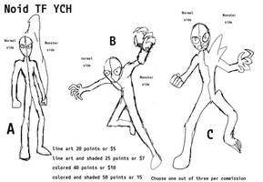 NOID ych monster of the week special