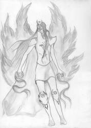 Gabriel The Lily warrior angel