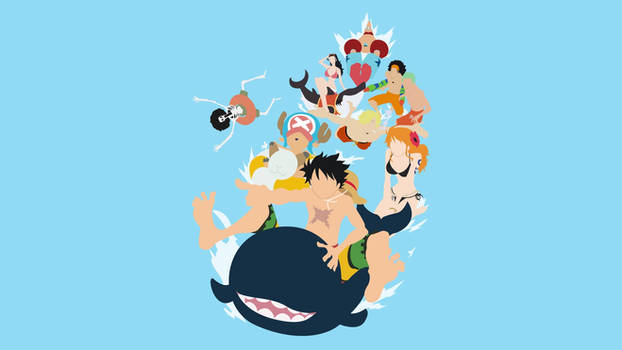 Strawhat Pirates (One Piece) Minimalist