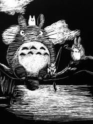 Totoro Fishing