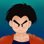 Krillin. With his almighty hair.