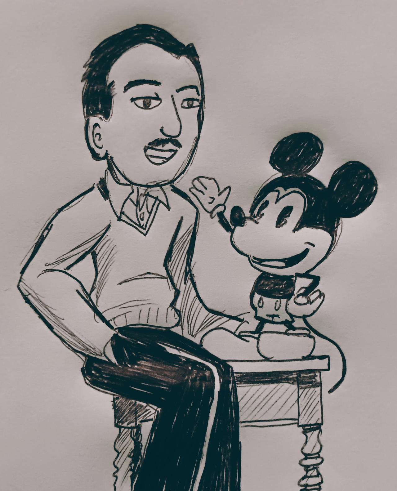Disney Art of Mickey Mouse by Yingcartoonman on DeviantArt