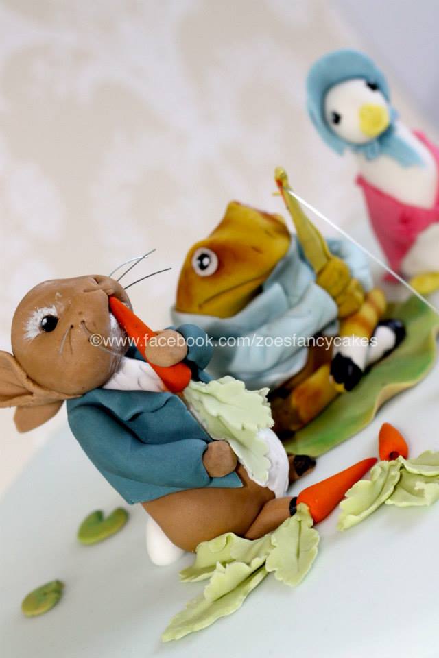 Beatrix Potter Characters - Cake Toppers by zoesfancycakes on DeviantArt