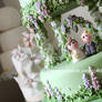 Wedding cake mini couple