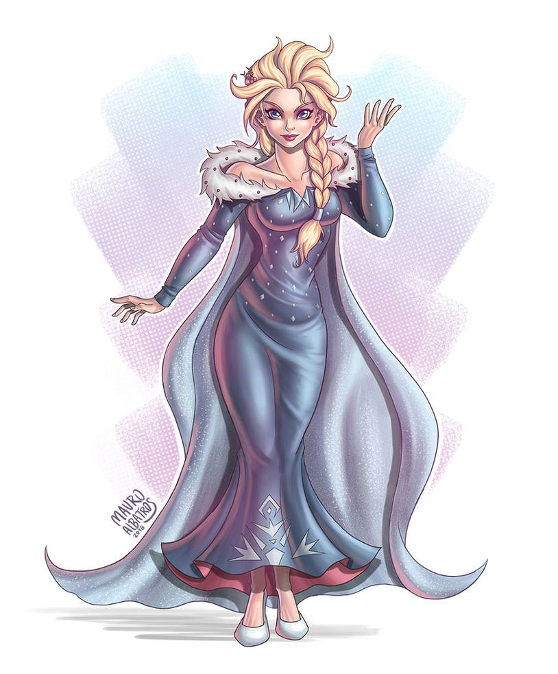 Iron Elsa Deviantart Elsa by MauroAlbatros on DeviantArt