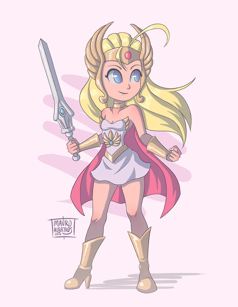 She Ra Human She-Ra by MauroAlbatros on DeviantArt