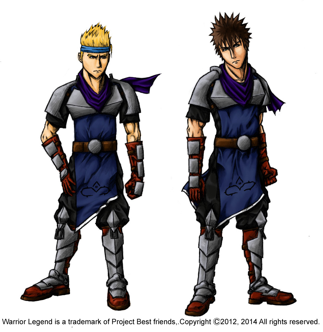 Warrior Legend Enoch and Ozias color