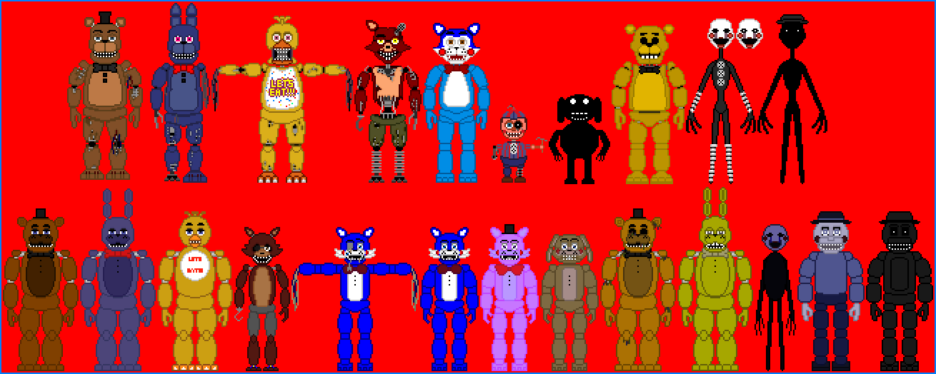 FNaF 2 Minigame 4 Style (Edit) by XxAlexProxX on DeviantArt