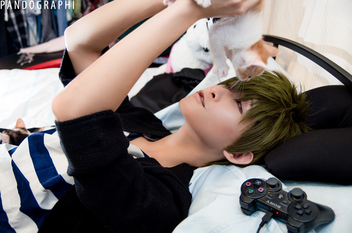 FREE! Tachibana Makoto x KITTIES !