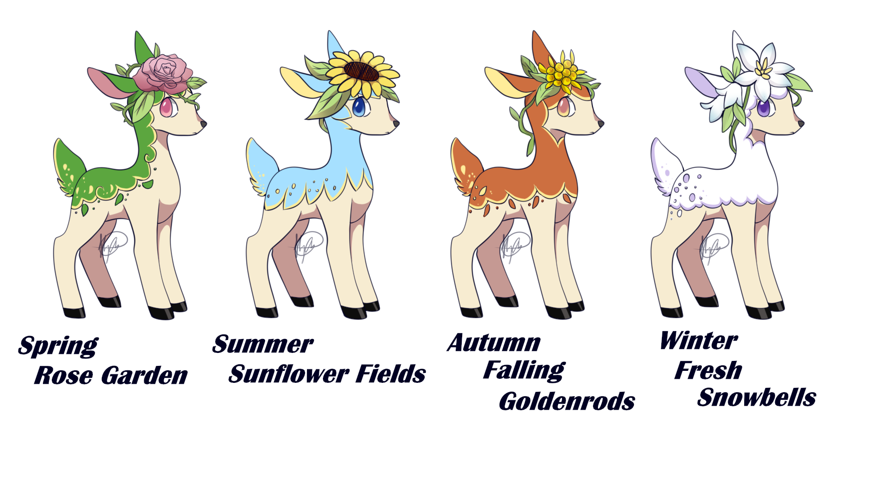 Deerling Evolution Chart
