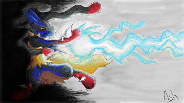 Mega Lucario Attack!