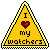 F2U 'I love my watchers' stamp by Minakie