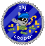 F2U Sly Cooper stamp (dark blue) by Minakie