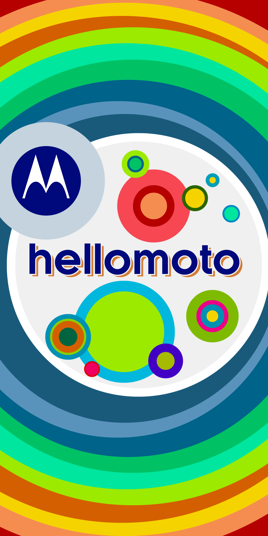 Wallpaper NEW HelloMoto (razr v3) by luisfelipe2408 on DeviantArt