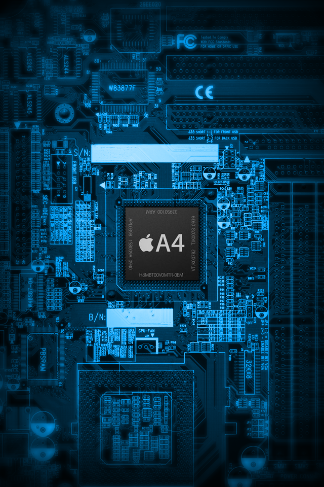 iPhone 4 A4 Chip Wallpaper