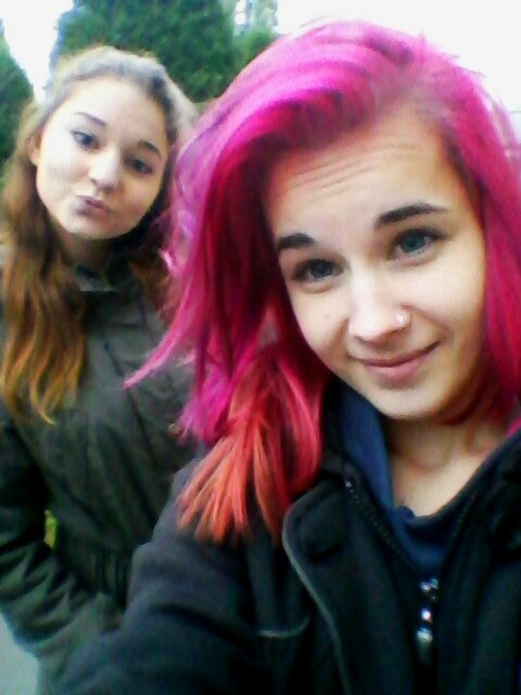 my pink hair