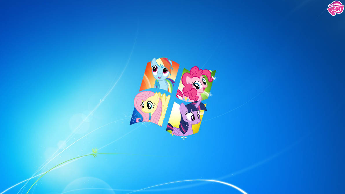 My Little Pony Windows 7 Wallpaper by MLP123Fan on DeviantArt