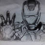 Fan  aRT Iron-man-sketch