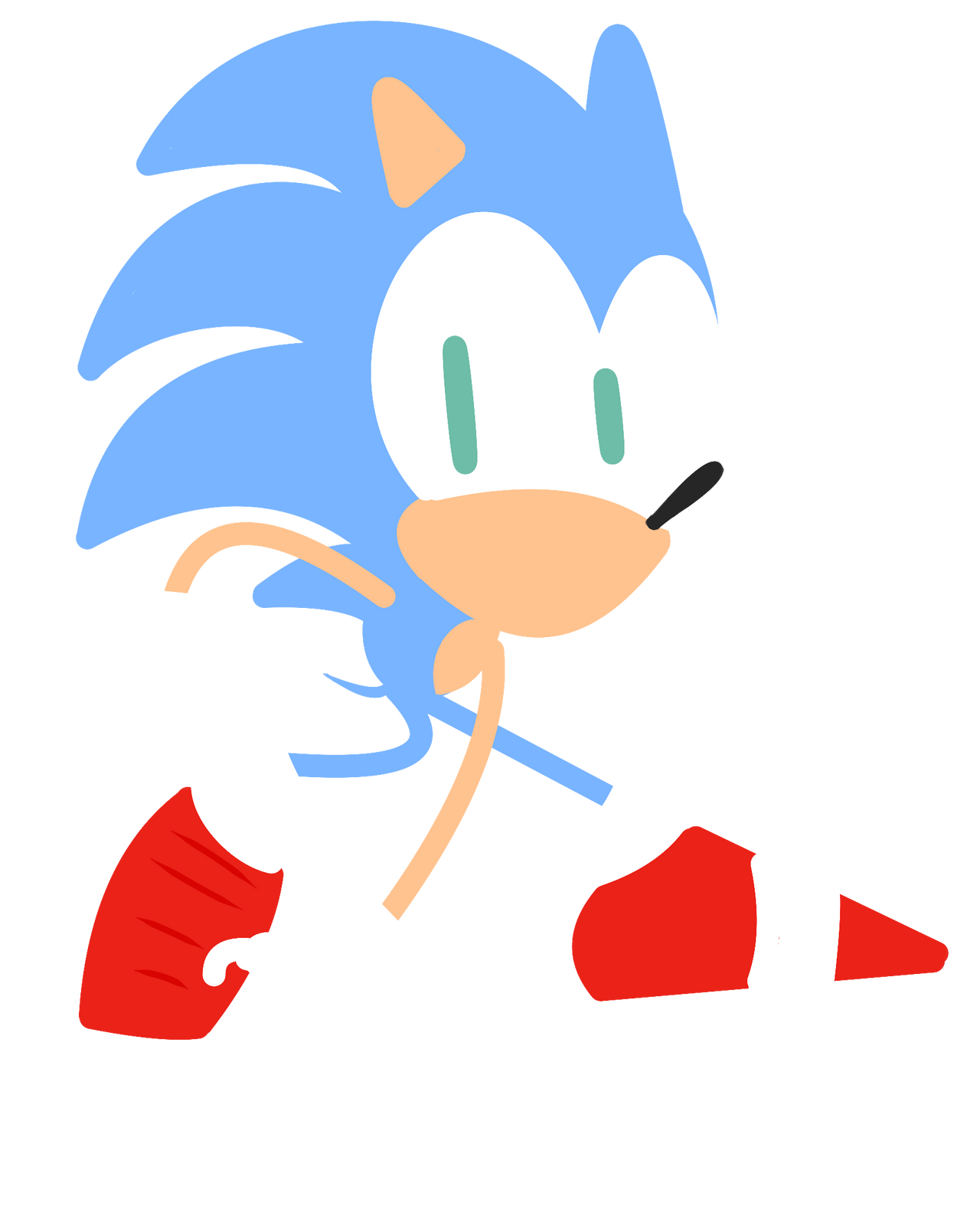 Lineless Sonic!