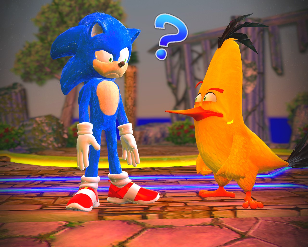 Movie Sonic N Chuck By UltimateSonicART On DeviantArt movie-sonic-n-chuck-by-ultimatesonicart-on-deviantart
