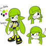 Sonic OC: Valerie the Squid