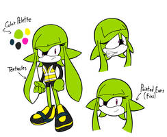 Sonic OC: Valerie the Squid