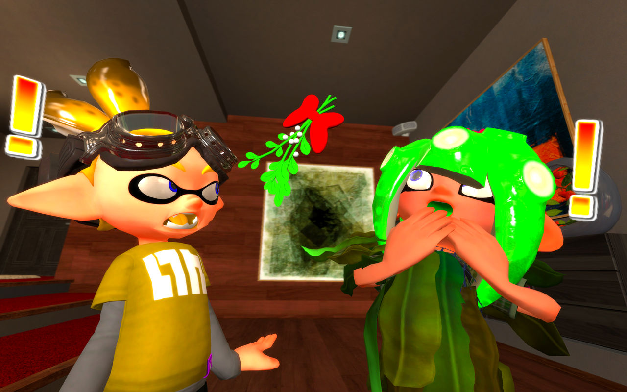 Under the Mistletoe!
