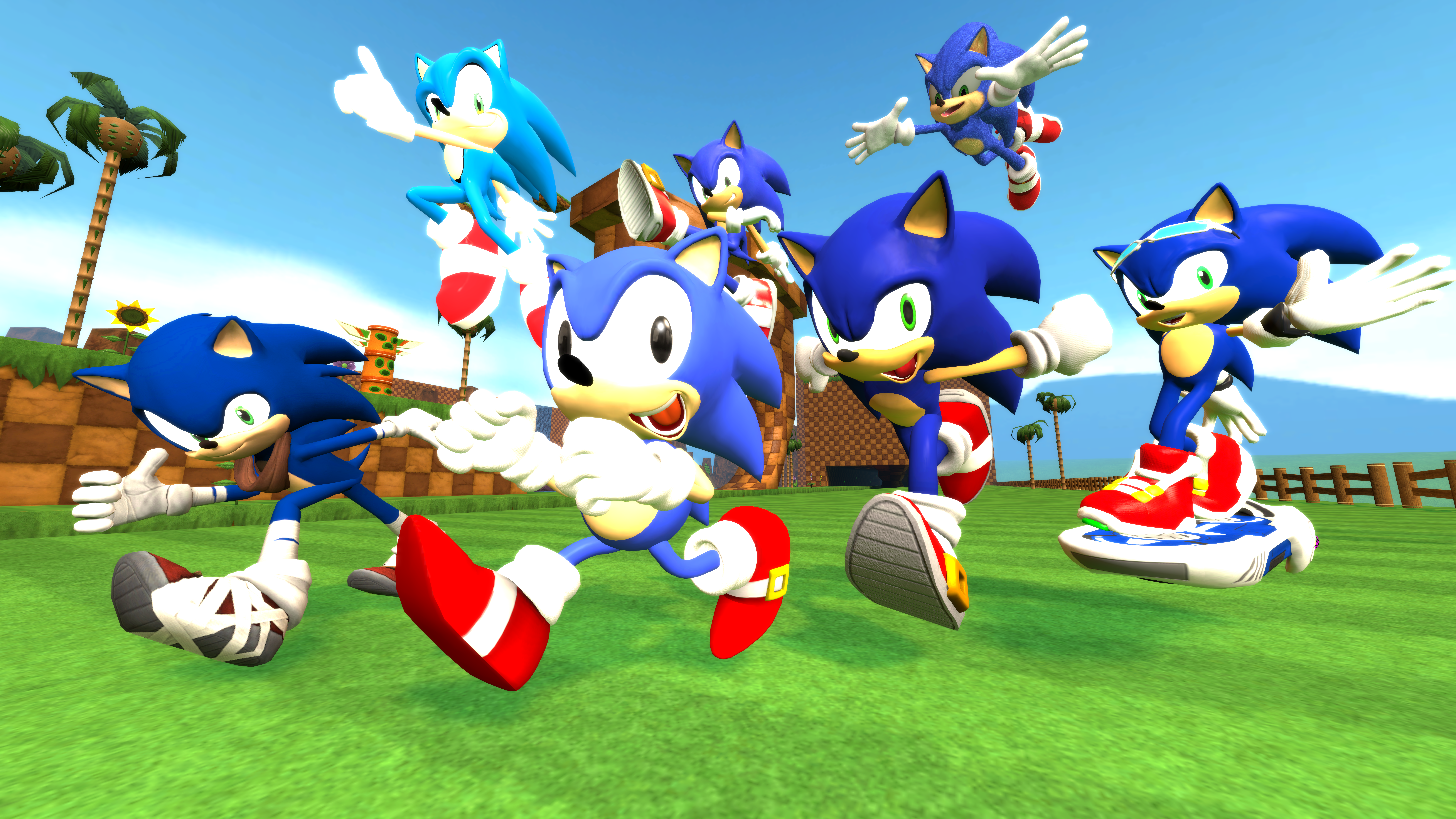 Sonic's The Name, Speed's his Game!