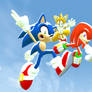 We're Sonic Heroes!