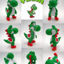 Super Smash Bros Yoshi Sculpture