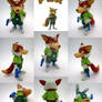 Super Smash Bros Fox Sculpture