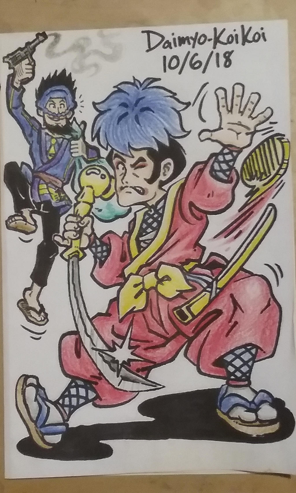 Goemon is Goemon by Daimyo-KoiKoi on DeviantArt