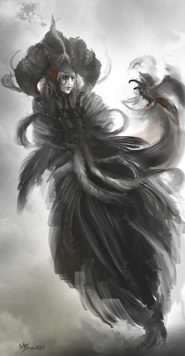 Raven Lamia by Marikobard