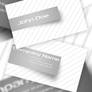 White Business Card