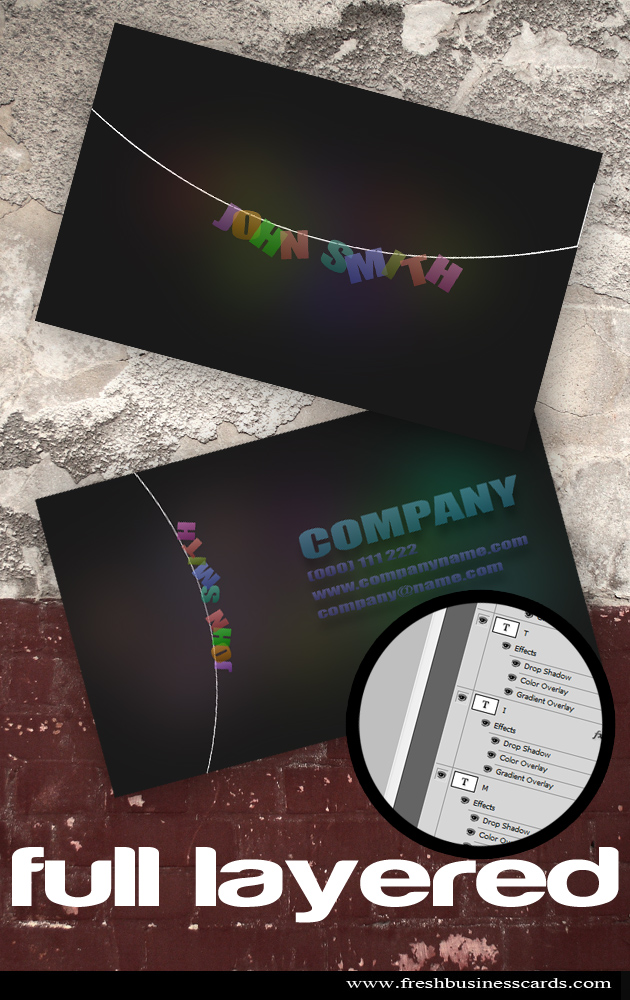 New Light Business Card