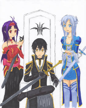 Prince Kirito and his Knights