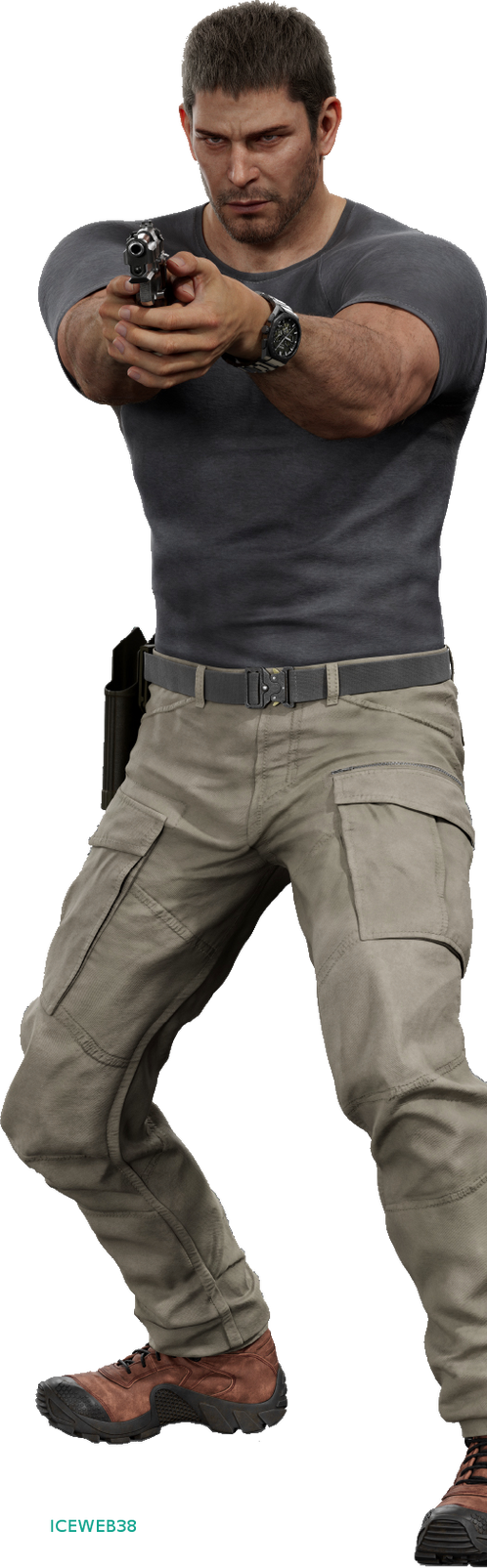 Resident Evil Death Island - Chris Redfield render by iceweb38 on ...