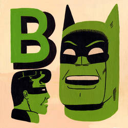 B is for Batman