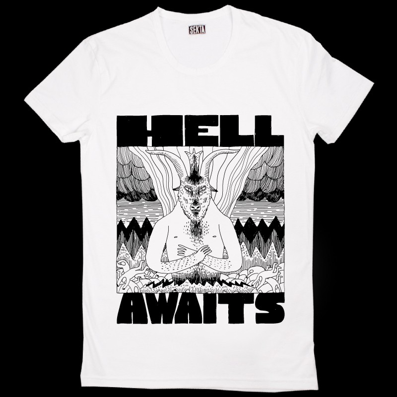 Hell Awaits tshirt