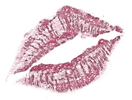 glitter lips png