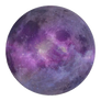 Purple Moon PNG