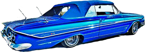 Blue Impala Car PNG