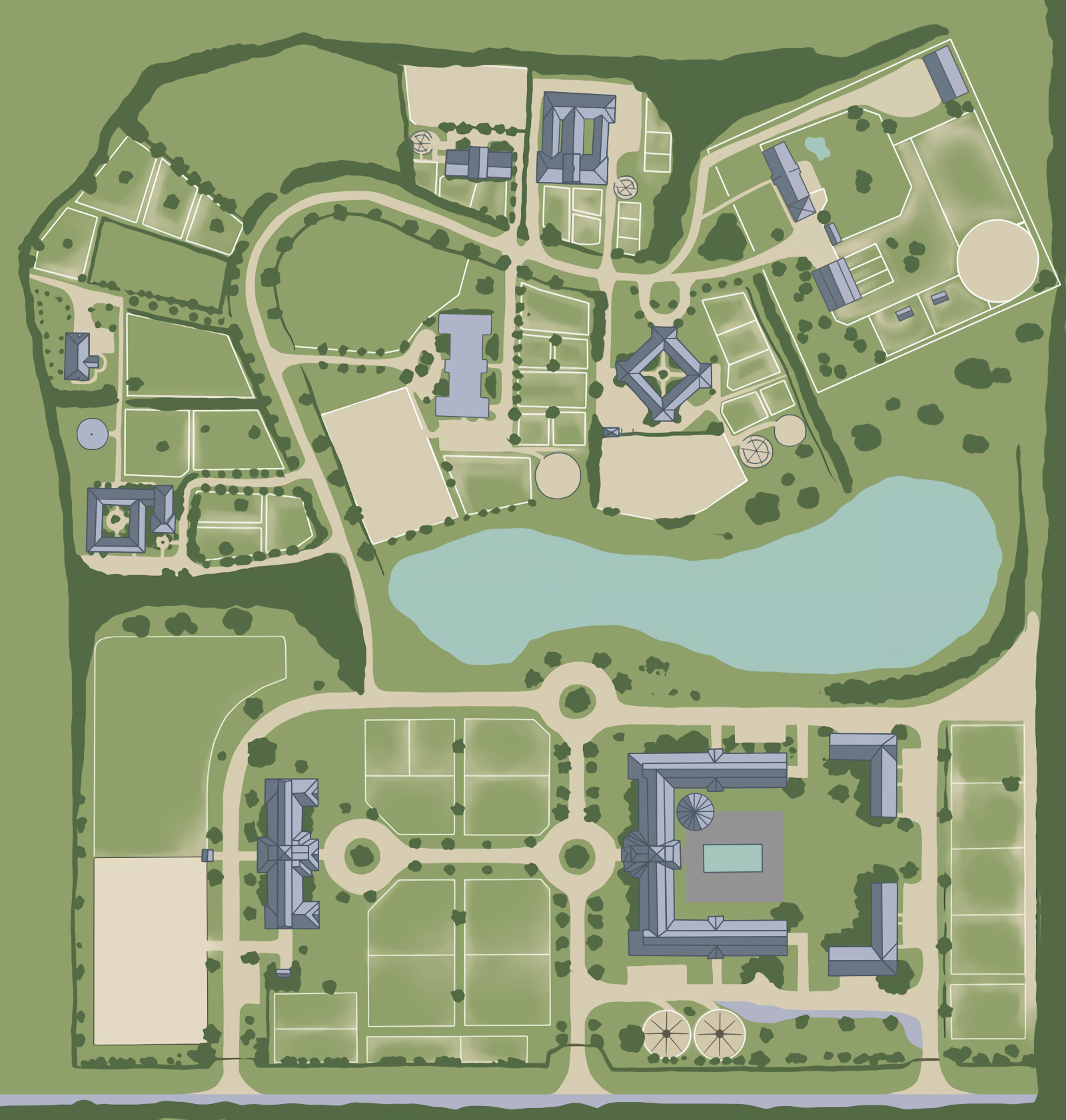 Canyon Crest Ranch Map by Hunter-Raider on DeviantArt