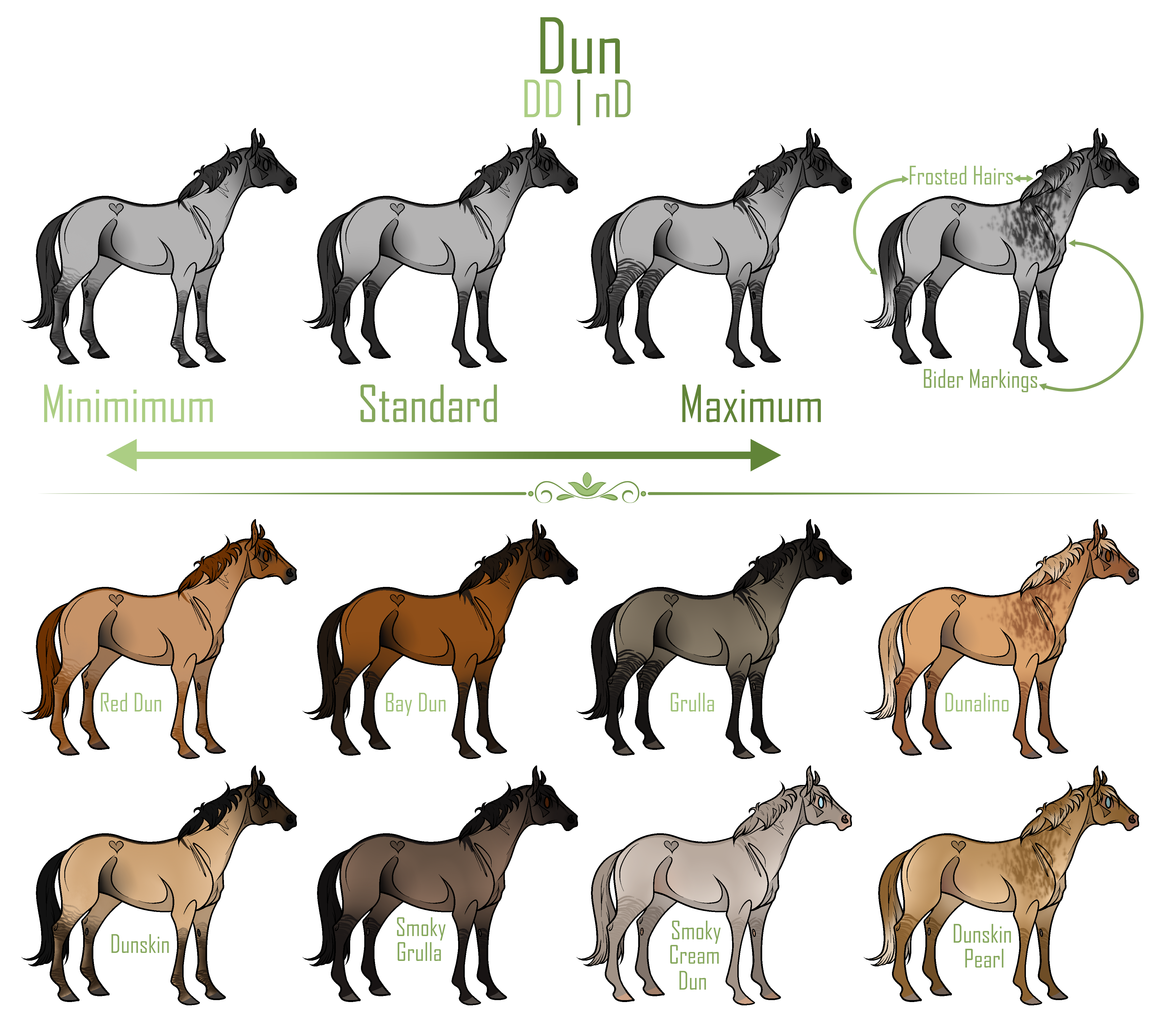 Color Guide | Dun by Hunter-Raider on DeviantArt