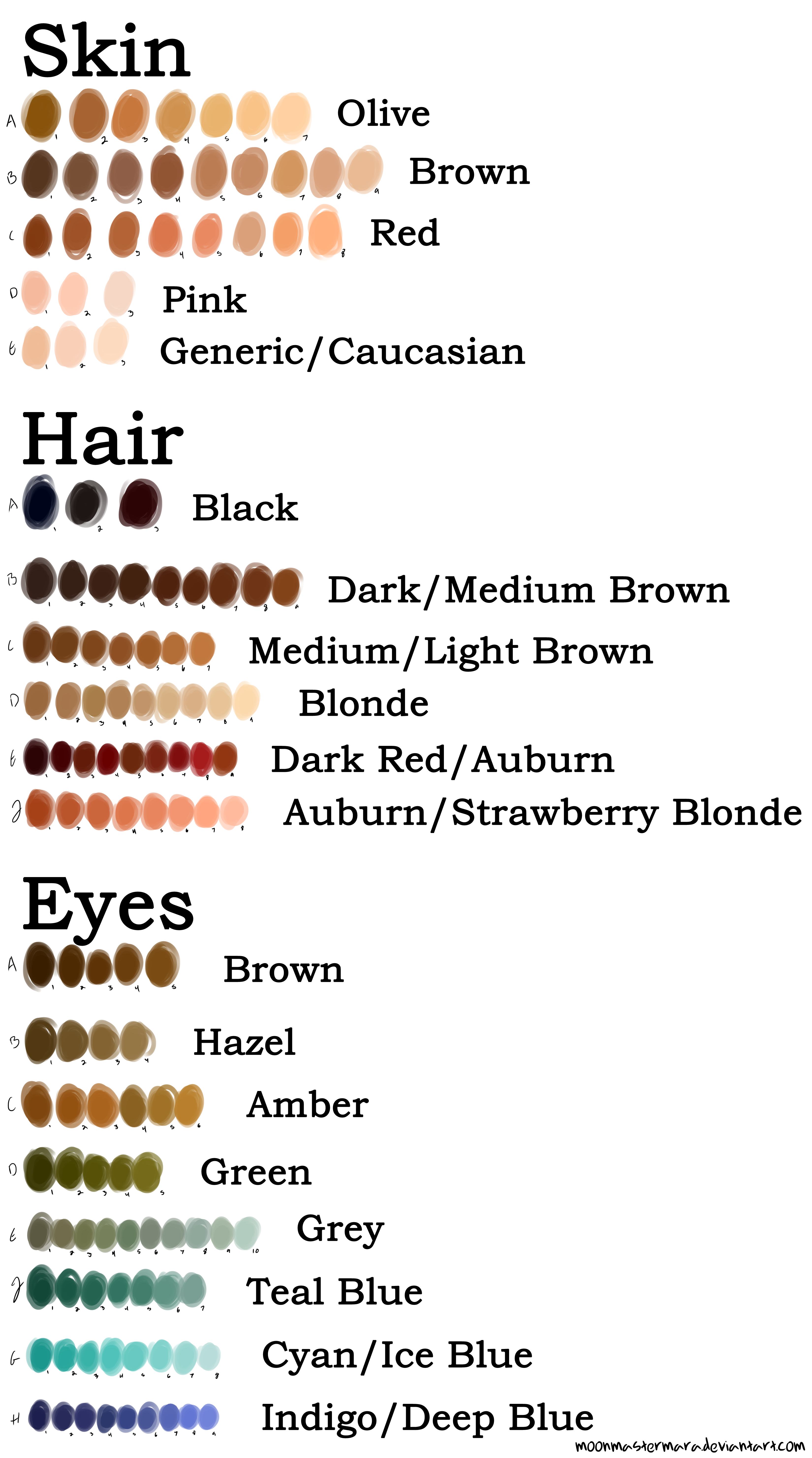 Human Color Palette (Remastered)