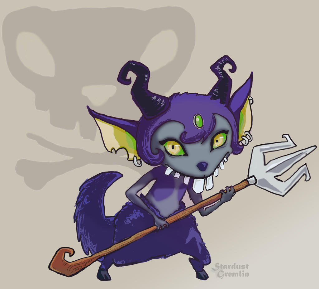 Miniblin OC Kehki by StardustGremlin on DeviantArt