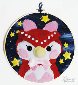 Celeste in the Stars - Embroidery Hoop