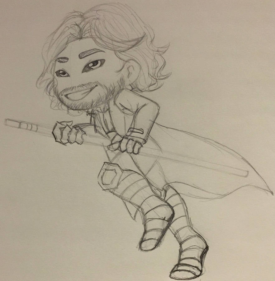Chibi Gambit sketch by LegendsofSolComics on DeviantArt