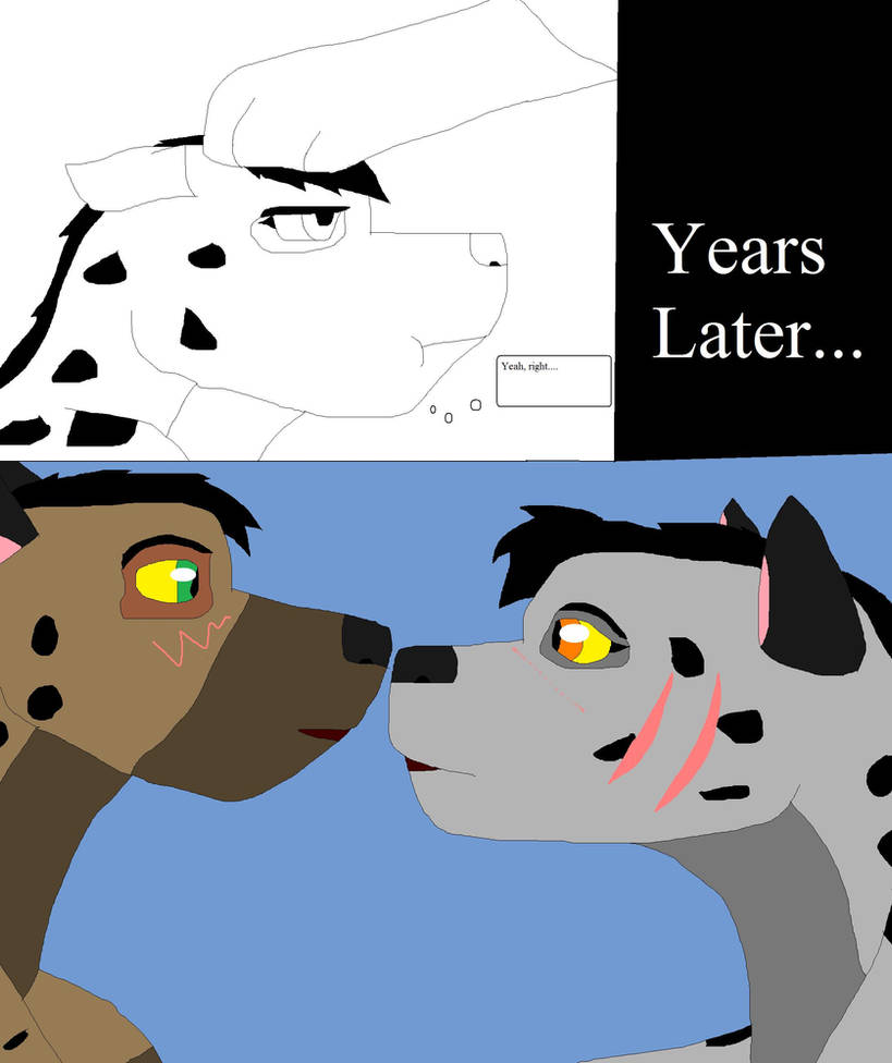 Chidi- Then and Now by GuardianDragon3847 on DeviantArt
